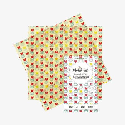Beeswax Wraps - Sandwich Pack (2)