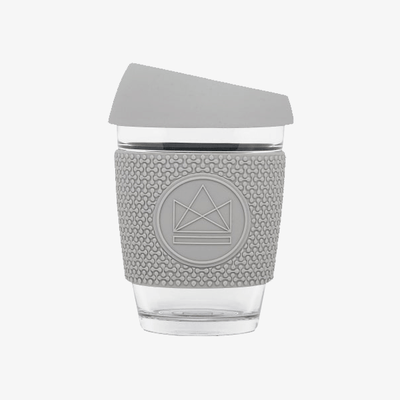 Reusable Glass Coffee Cup - 12oz/340ml