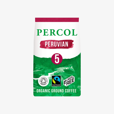 Fairtrade Peruvian Plastic Free Ground Coffee 200g