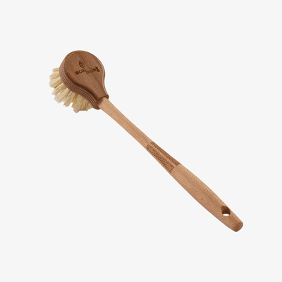 Natural Wooden Dish Brush - Long handle