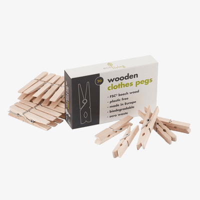 Wooden Pegs - Pack of 20