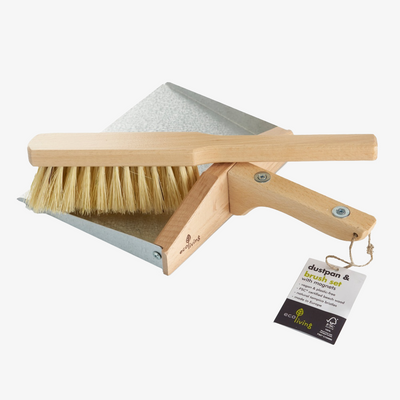 Dustpan & Brush Set with Magnets