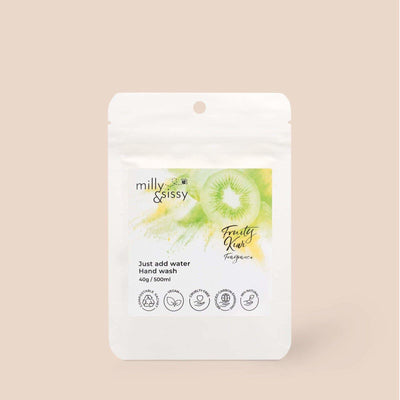 Hand Wash Refill - Fruity Kiwi 500ml - Milly & Sissy - Compostable, Hand Wash & Soaps, Milly & Sissy, Natural, Plastic Free, Vegan Friendly - The Ideal Sunday